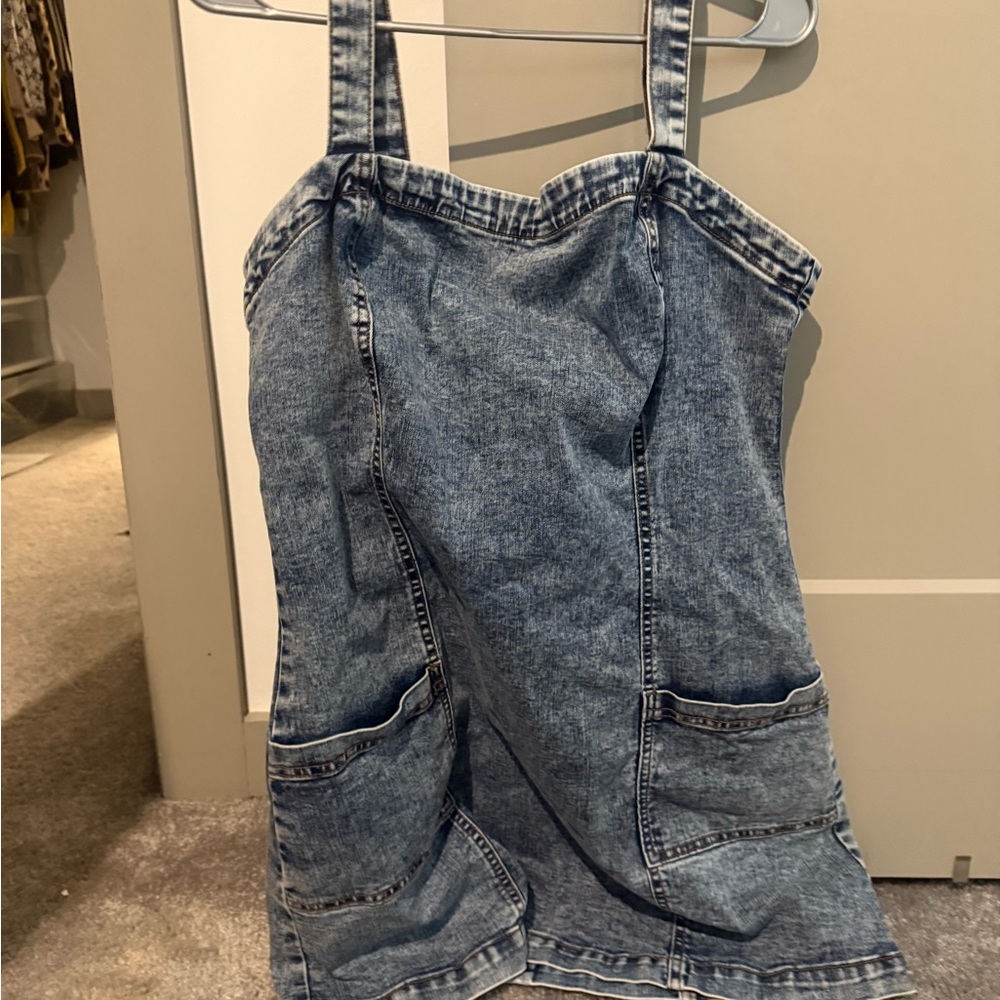 Aeropostale Blue Denim mini dress
